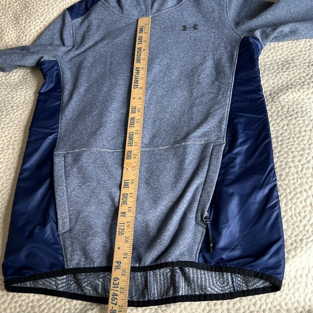 UA Coldgear Infrared Fleece Pullover Popover Women’s Hoodie with Pockets - Picture 7 of 13